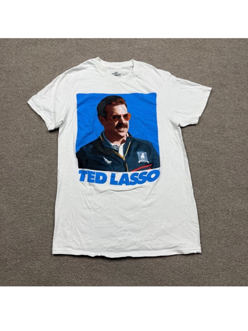 Ted Lasso Womens T Shirt Size S White Short Sleeve Crew Neck